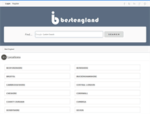 Tablet Screenshot of bestengland.co.uk